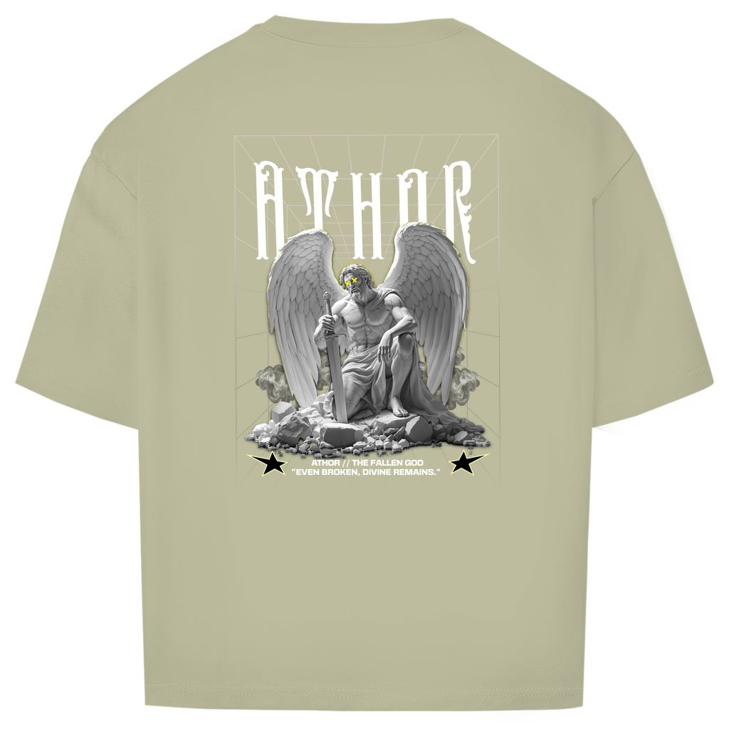 ATHOR-BRANDS Oversize T-Shirt – „The Fallen God“ | Streetwear Essential