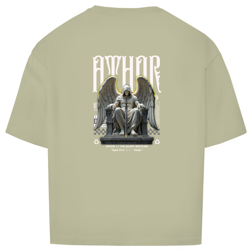 ATHOR-BRANDS Oversize T-Shirt – „The Silent Watcher“ | Streetwear Essential