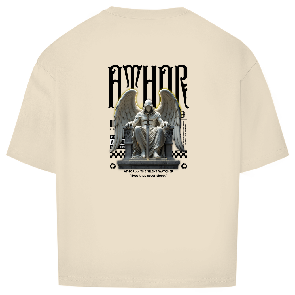 ATHOR-BRANDS Oversize T-Shirt – „The Silent Watcher“ | Streetwear Essential