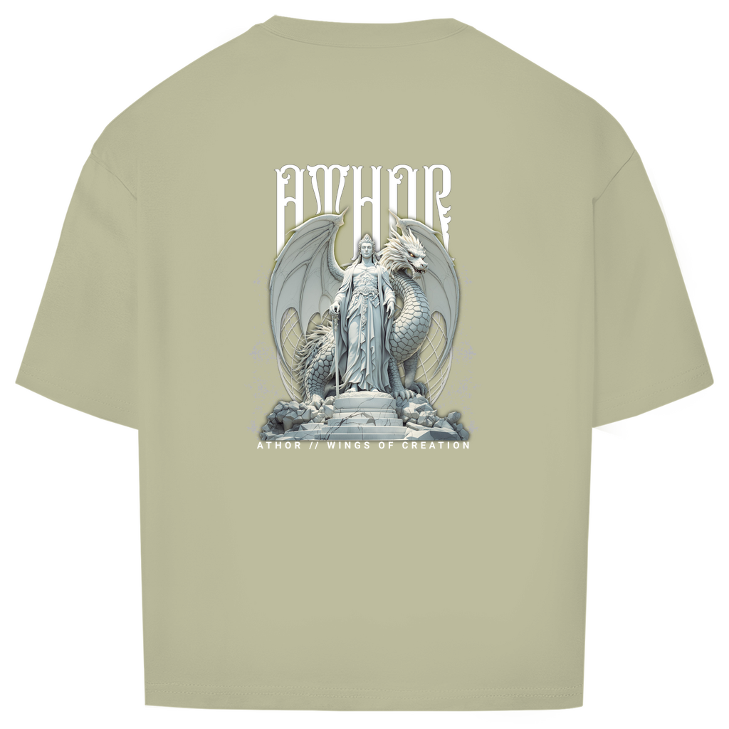 ATHOR-BRANDS Oversize T-Shirt – „Wings of Creation“ | Streetwear Essential