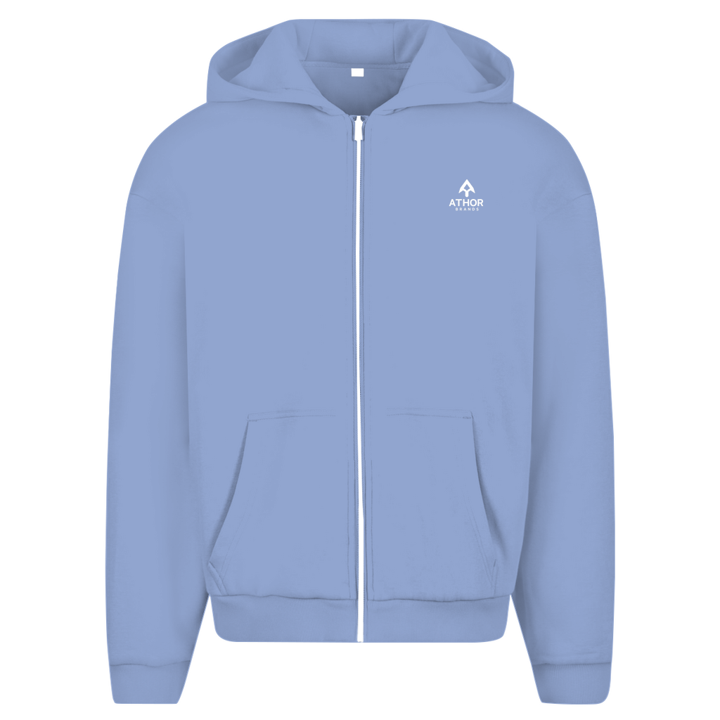 ATHOR-BRANDS Herren Oversize Zipper Hoodie | Streetwear Komfort & Style