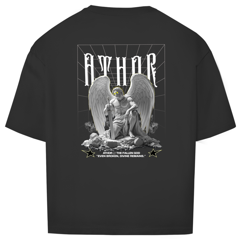 ATHOR-BRANDS Oversize T-Shirt – „The Fallen God“ | Streetwear Essential