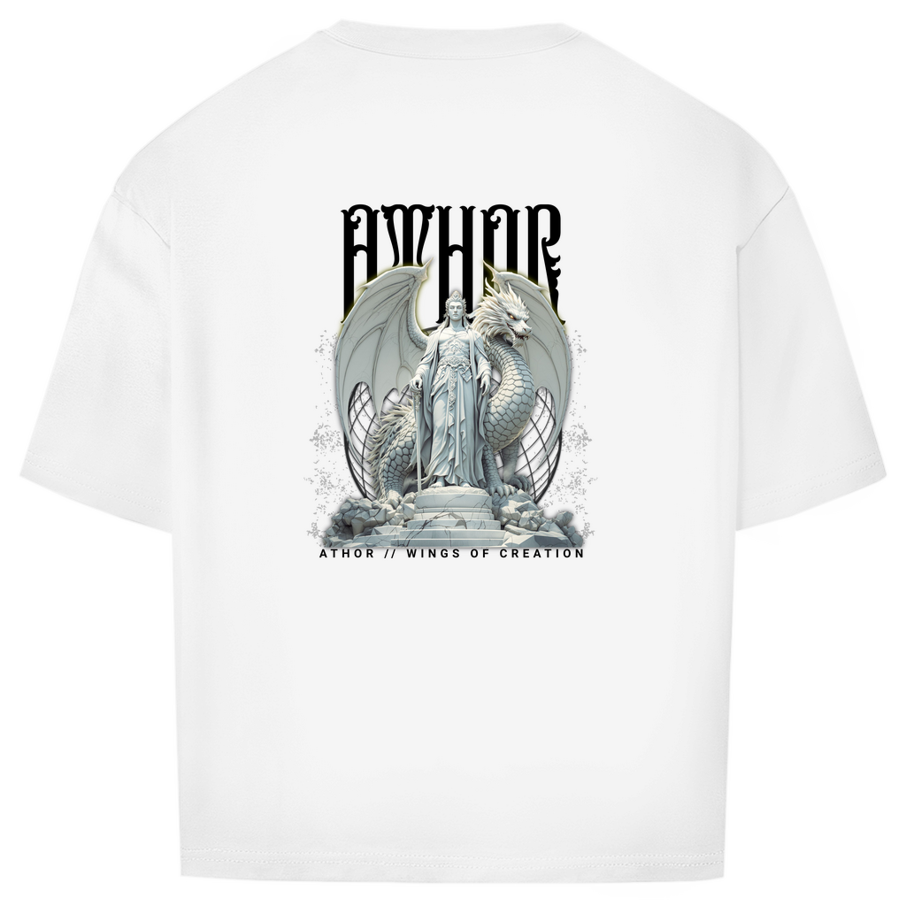 ATHOR-BRANDS Oversize T-Shirt – „Wings of Creation“ | Streetwear Essential