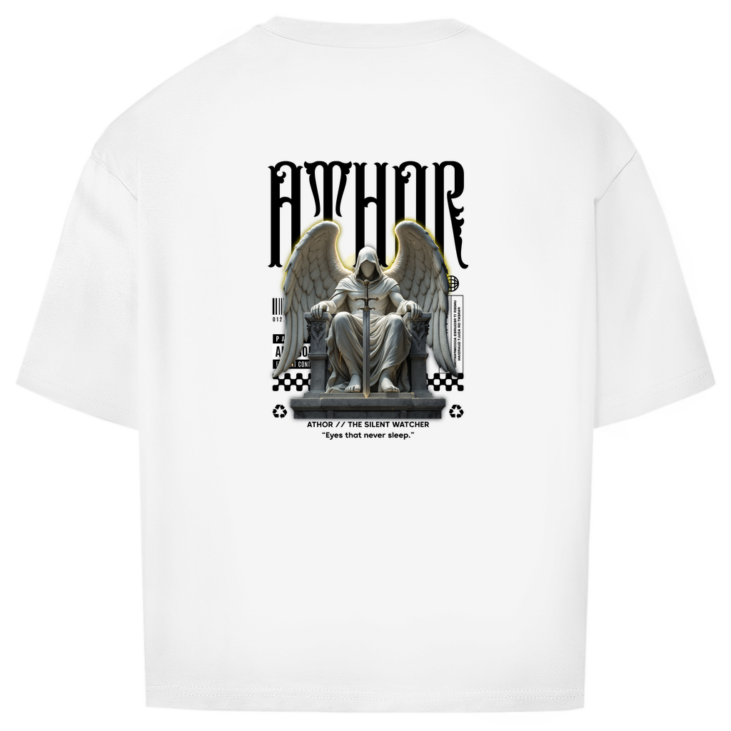ATHOR-BRANDS Oversize T-Shirt – „The Silent Watcher“ | Streetwear Essential