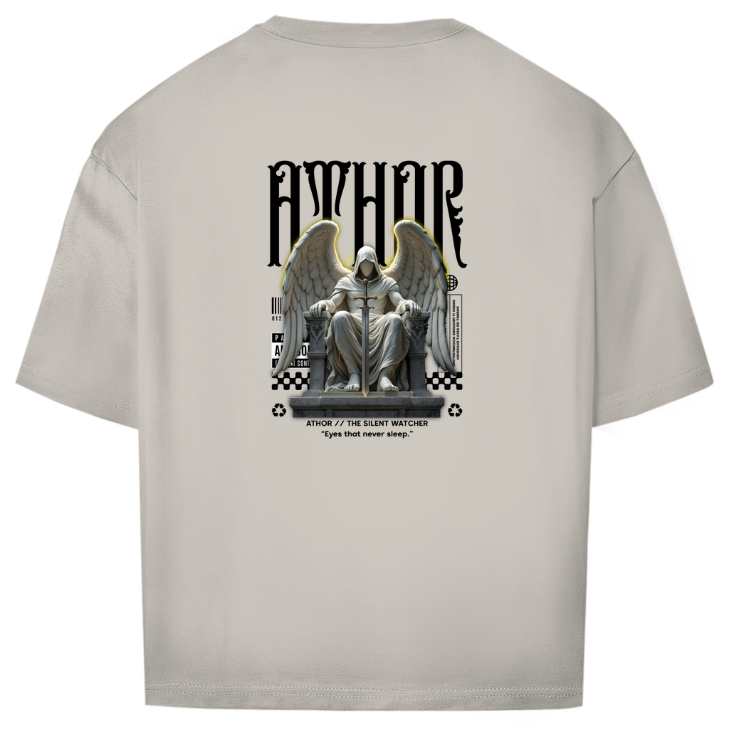 ATHOR-BRANDS Oversize T-Shirt – „The Silent Watcher“ | Streetwear Essential