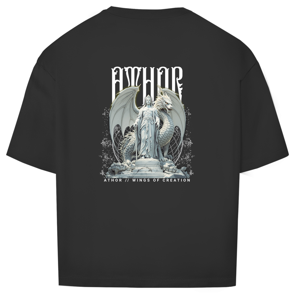 ATHOR-BRANDS Oversize T-Shirt – „Wings of Creation“ | Streetwear Essential