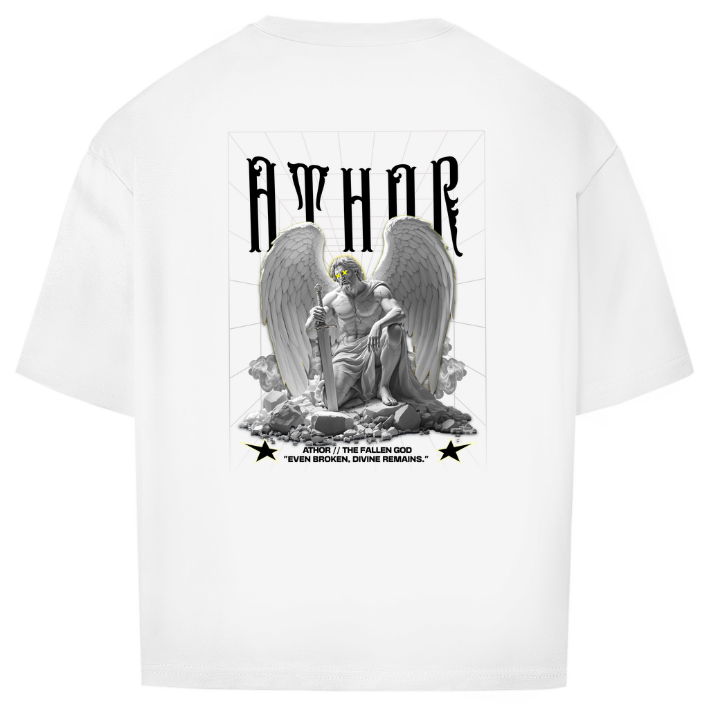 ATHOR-BRANDS Oversize T-Shirt – „The Fallen God“ | Streetwear Essential