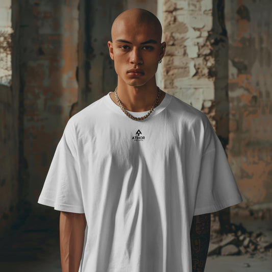 ATHOR-BRANDS Basic Oversized T-Shirt – Clean Essential