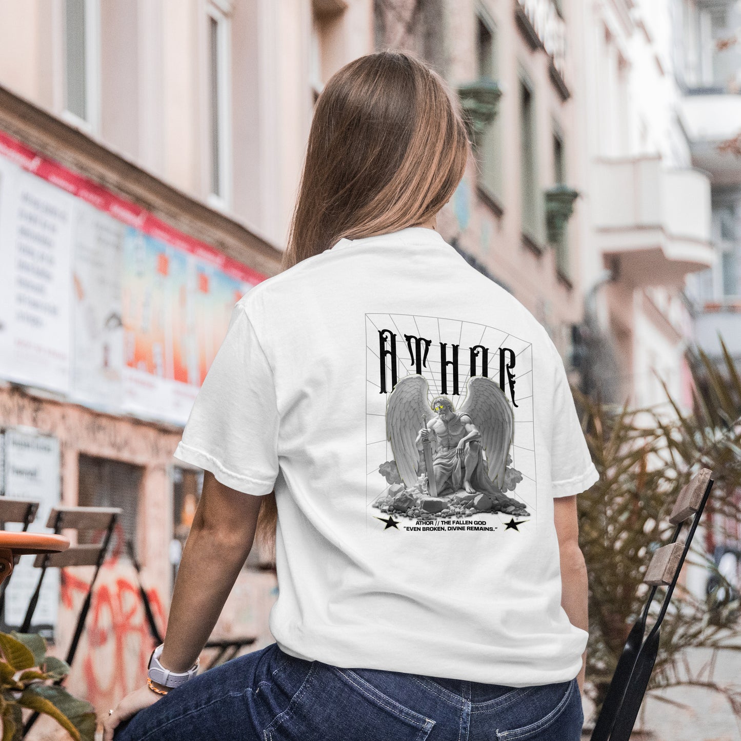 ATHOR-BRANDS Oversize T-Shirt – „The Fallen God“ | Streetwear Essential