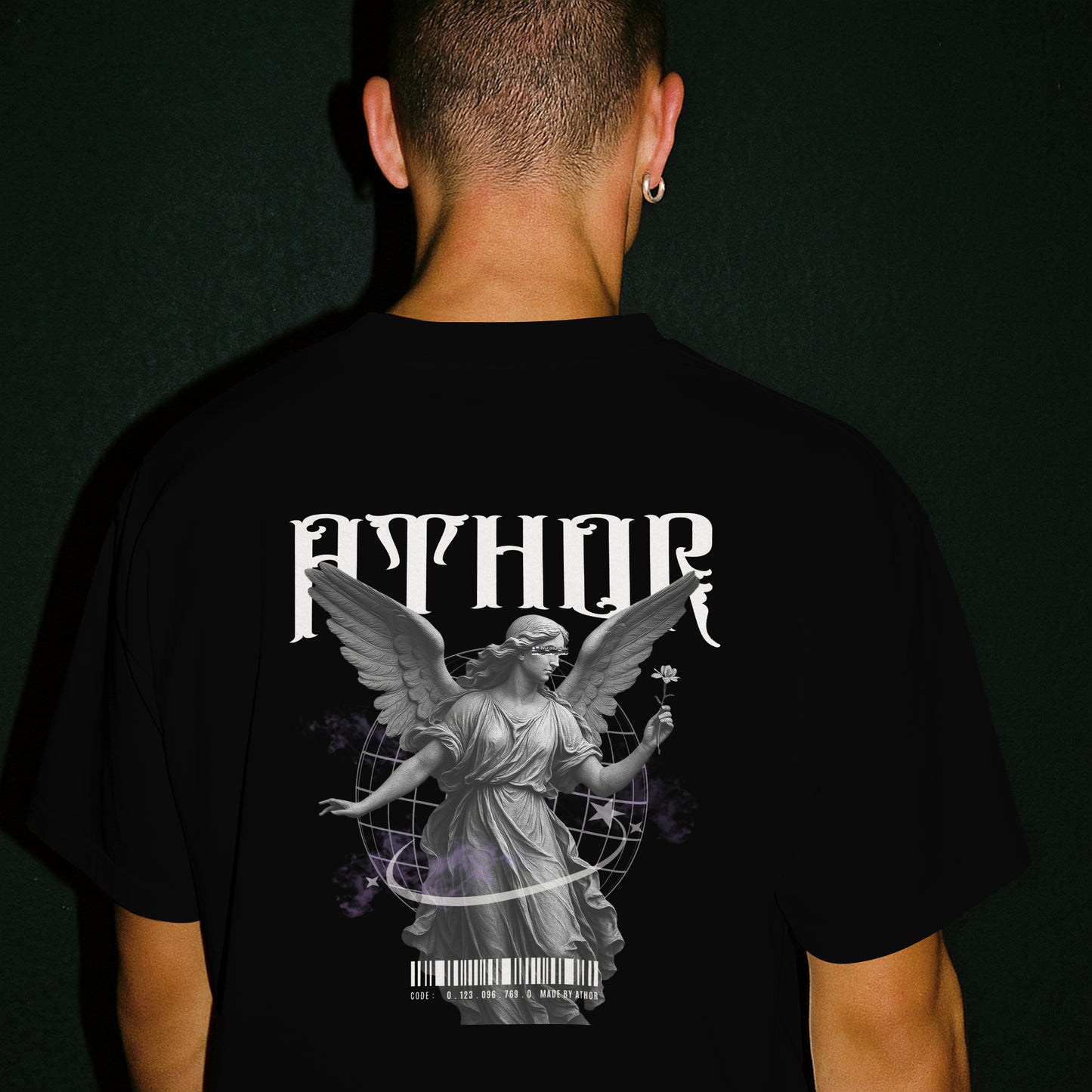 ATHOR-BRANDS Oversize T-Shirt „Guardian of Light“ | Streetwear Essential