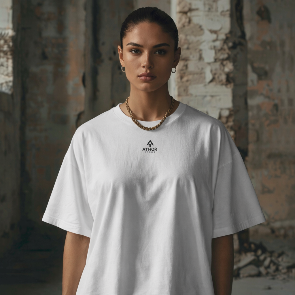 ATHOR-BRANDS Basic Oversized T-Shirt – Clean Essential