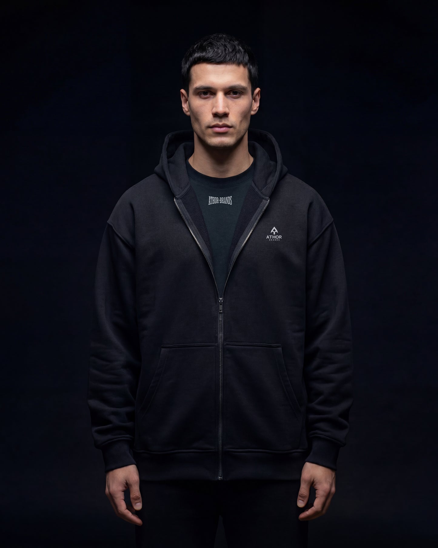 REBIRTH ZIP HOODIE - ATHOR