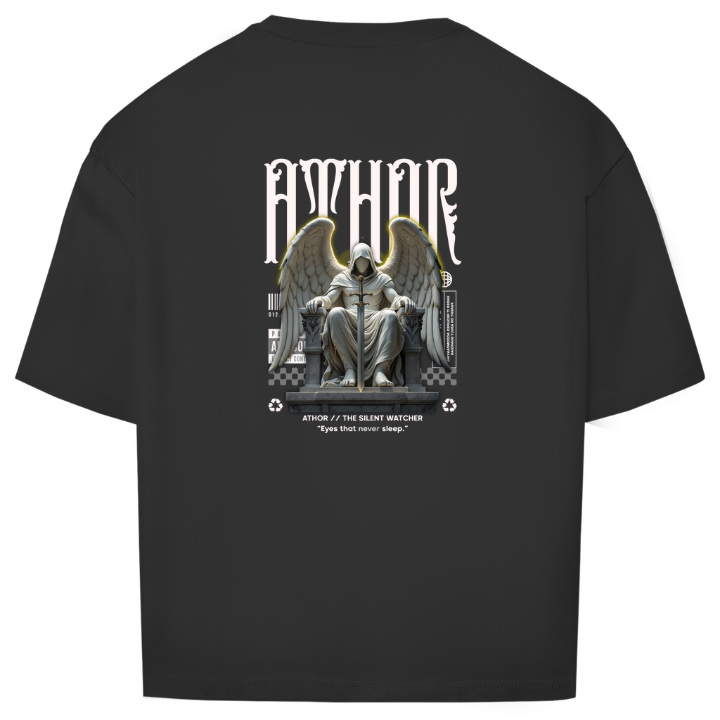 ATHOR-BRANDS Oversize T-Shirt – „The Silent Watcher“ | Streetwear Essential