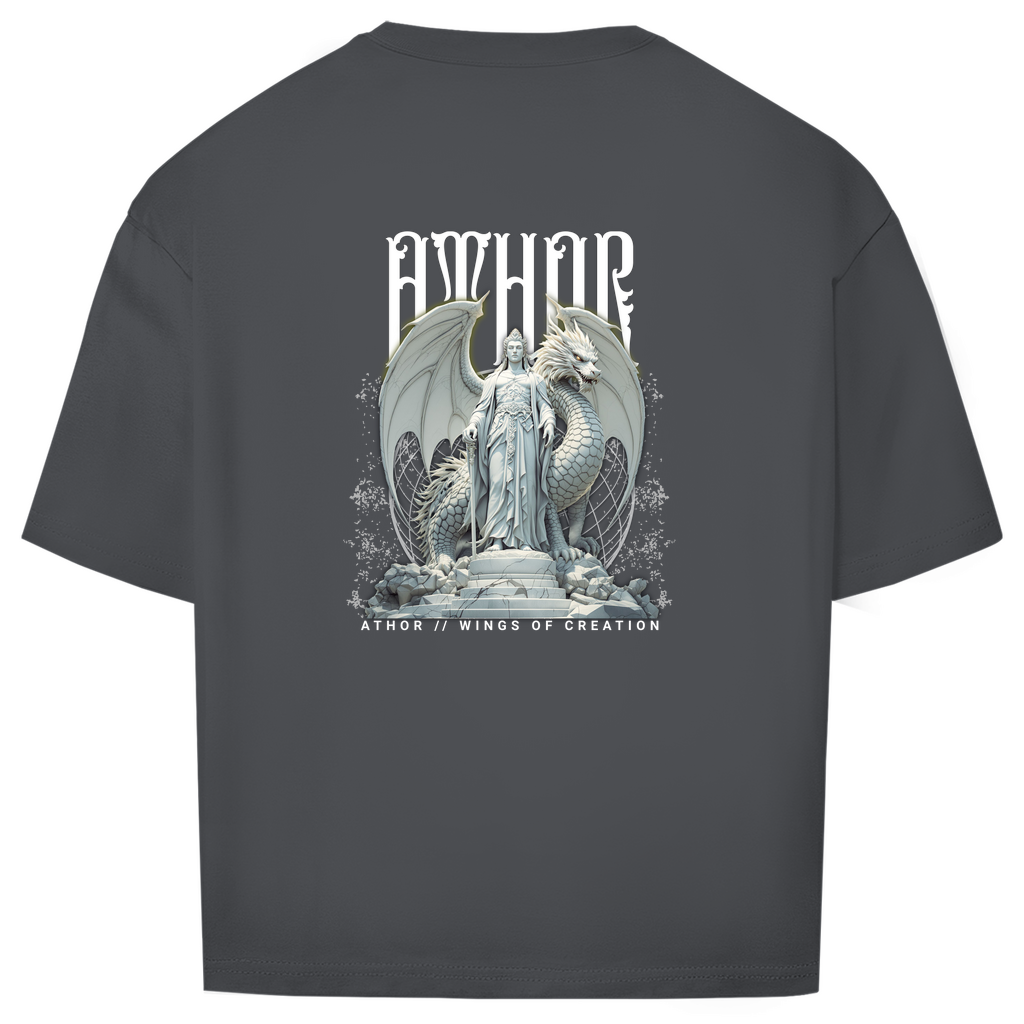 ATHOR-BRANDS Oversize T-Shirt – „Wings of Creation“ | Streetwear Essential
