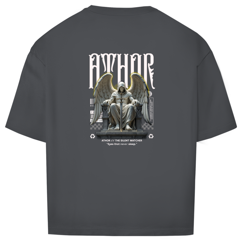ATHOR-BRANDS Oversize T-Shirt – „The Silent Watcher“ | Streetwear Essential